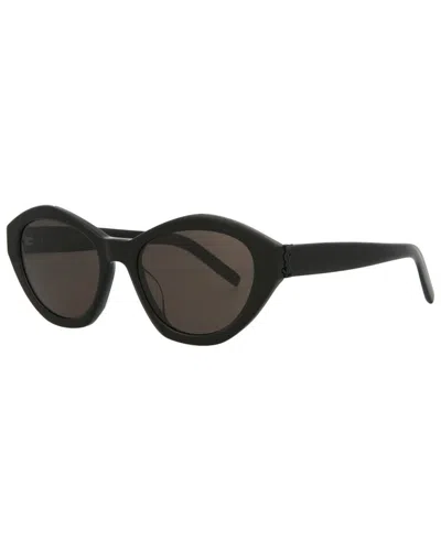 Saint Laurent Women's Slm60 54mm Sunglasses In Black