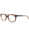 Saint Laurent Women's Slm76j 51mm Optical Frames In Brown