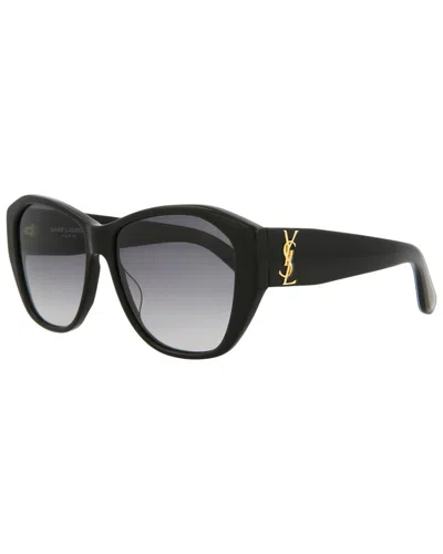Saint Laurent Women's Slm8 56mm Sunglasses In Black