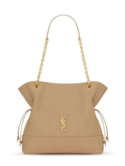Saint Laurent Women's Small Jamie Shopping Shoulder Bag In Brown