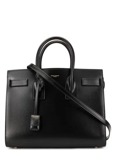 Saint Laurent Women's Small Sac De Jour Bag In Black