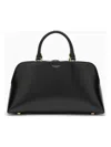 Saint Laurent Small Black Shiny Leather Duffle Bag Sac De Jour Women In Black