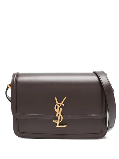Saint Laurent Women Solferino Medium Leather Shoulder Bag