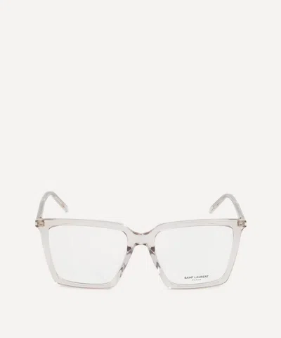 Saint Laurent Women's Square Acetate Optical Glasses
