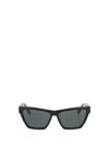 Saint Laurent Sl M103 Black Gray Crystal Sunglasses In Black