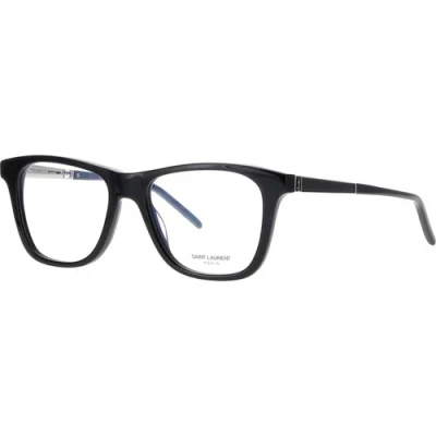 Pre-owned Saint Laurent Women's Sunglasses Black Acetate Frame Black Lens Sl596dune 001 In Gray