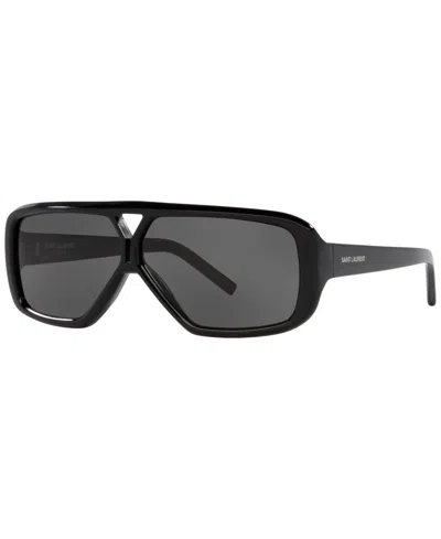 Saint Laurent Sl 569 Y Pilotenbrille In Black