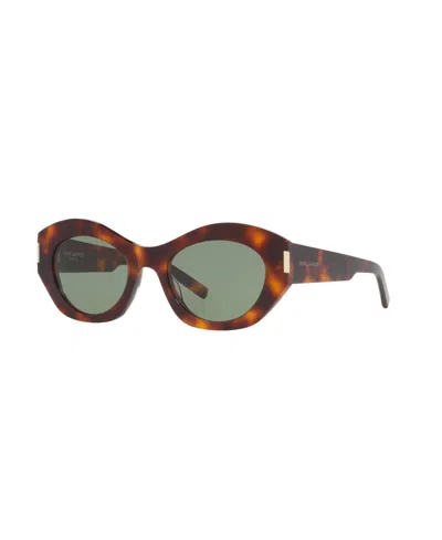 Saint Laurent Women's Sunglasses, Sl 639 In Tortoise
