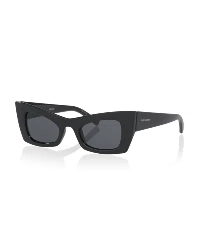 Saint Laurent Women's Sunglasses, Sl 702 In Black