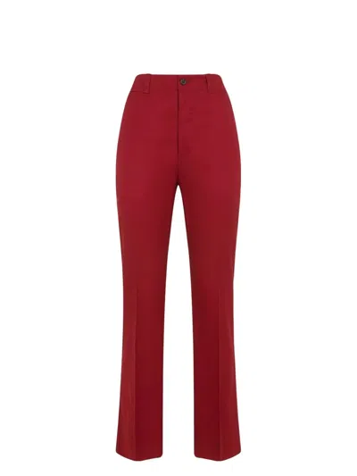 SAINT LAURENT WOMEN'S TIZIANO COTTON PANT