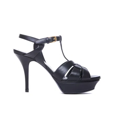 Saint Laurent Women Tribute Platform Pump Sandals