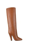 Saint Laurent Tubes 68 Boots In Brown