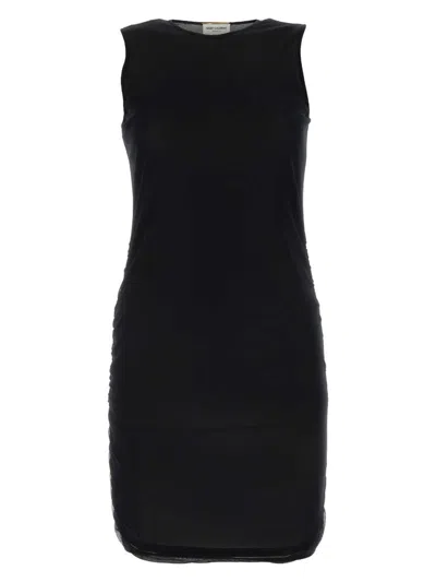 Saint Laurent Women's Tulle Mini Dress