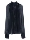 Saint Laurent Turtleneck Blouse