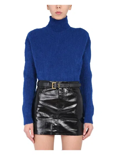SAINT LAURENT WOMEN'S TURTLENECK SWEATER