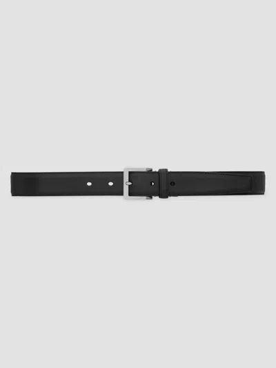 Saint Laurent Women's Vadim Belt In Leather In Black