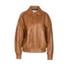 Saint Laurent Women Vintage Lamb Leather Bomber