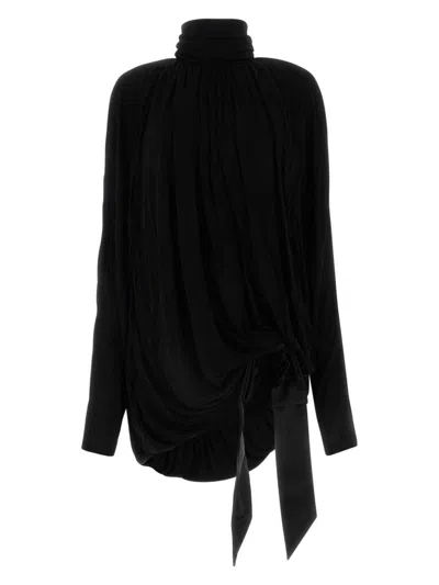 SAINT LAURENT WOMEN'S VISCOSE BLOUSE