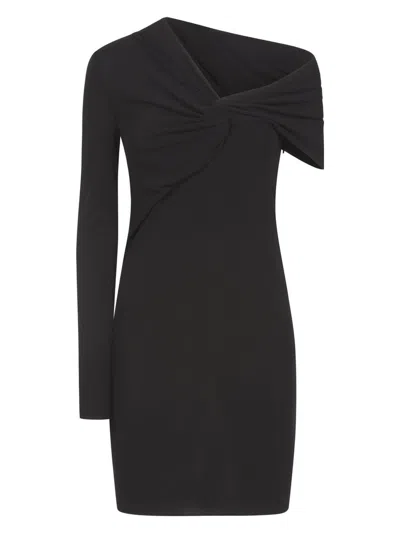 SAINT LAURENT WOMEN'S VISCOSE MINI DRESS