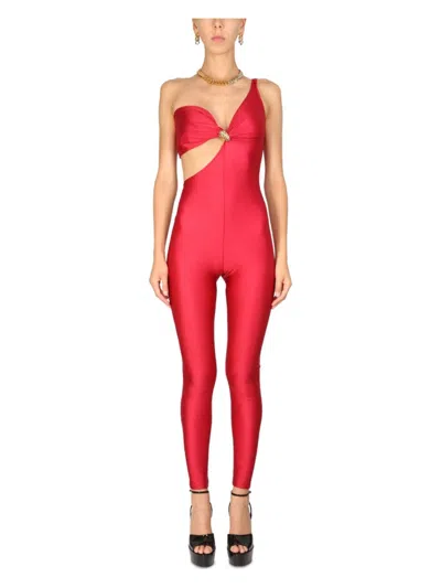 Saint Laurent Women's Vneck Jumpsuit