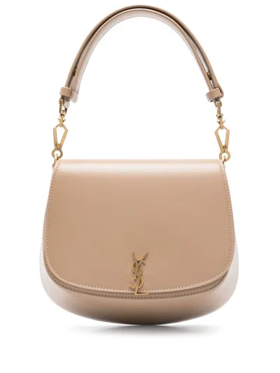 Saint Laurent Women Voltaire Leather Top Handle Bag