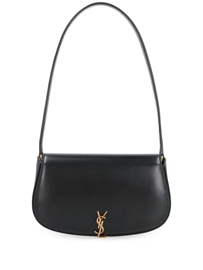 Saint Laurent Women Voltaire Mini Leather Shoulder Bag In Multicolor
