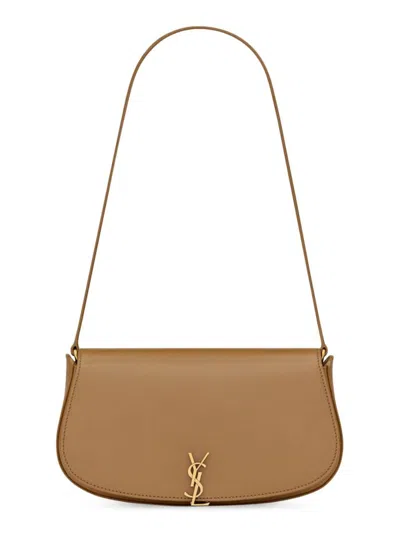 Saint Laurent Women's Voltaire Mini Shoulder Bag In Brown
