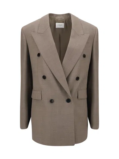 Saint Laurent Women Wool Blazer
