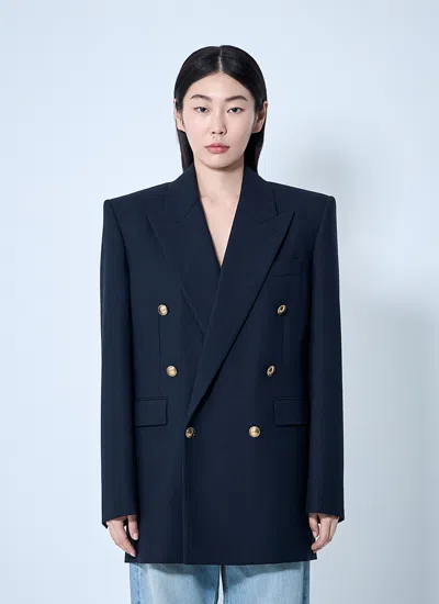 Saint Laurent Women Wool Chiné Blazer
