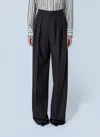 Saint Laurent Wool Chiné Pants