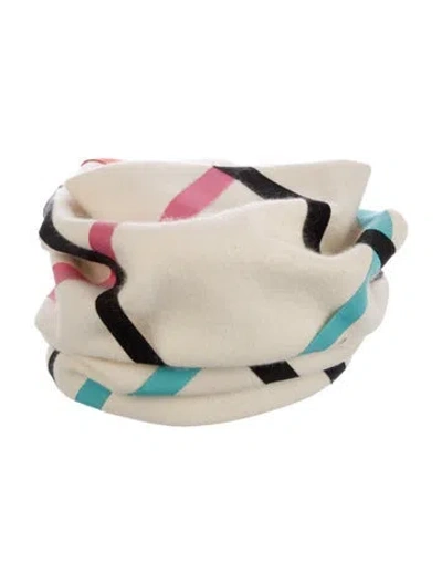 Pre-owned Saint Laurent Women's Wool Hat In White