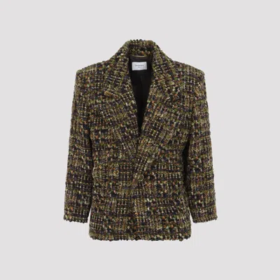 SAINT LAURENT SAINT LAURENT WOMEN'S WOOL TWEED JACKET
