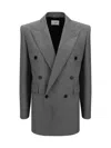 Saint Laurent Women Wool Twill Blazer