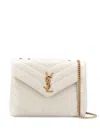 Saint Laurent Women's Ysl Bo Mng Loulou S In Cremasoft