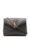 Saint Laurent Women's Ysl Bo Mng Loulou S In Storm,storm