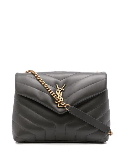 Saint Laurent Women's Ysl Bo Mng Loulou S In Storm,storm