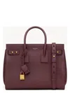 Saint Laurent Women's Ysl Bo S Sdj Soft Bo Milo In Hotwine