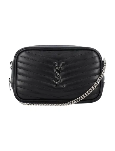 Saint Laurent Women's Ysl M.bag Mono In Black