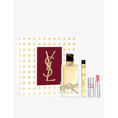 Saint Laurent Womens Libre Eau De Parfum & Mini Loveshine Gift Set