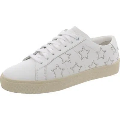 Pre-owned Saint Laurent Womens White Fashion Sneakers Shoes 36.5 Medium (b,m) Bhfo 2022