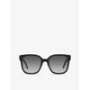 Saint Laurent Womens Ys000465 Sl M105/f Cat Eye-frame Acetate Sunglasses