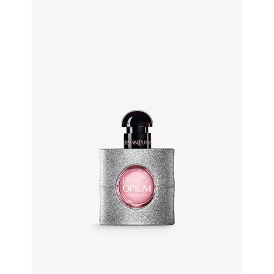 Saint Laurent Womens Black Opium Glitter Eau De Parfum 30ml