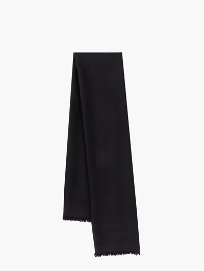 Saint Laurent Wool And Silk Maxi Foulard