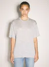 Saint Laurent Oversized T-shirt In Gray