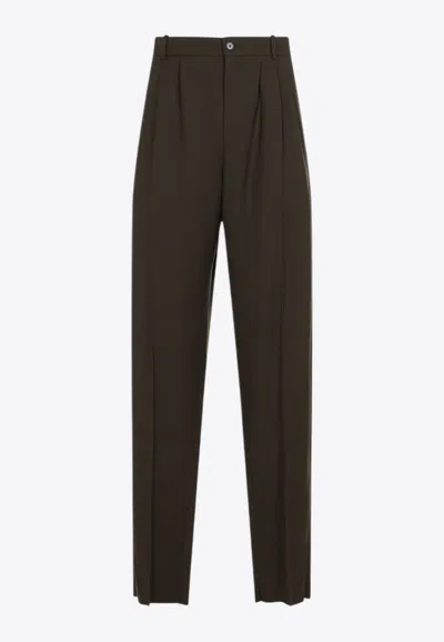 Saint Laurent Pants In Green