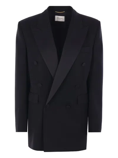 SAINT LAURENT WOOL BLAZER
