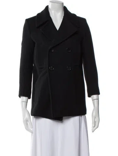Pre-owned Saint Laurent Wool Blazer In Black