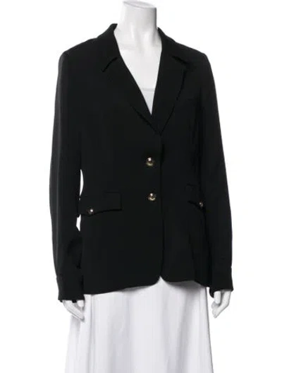 Pre-owned Saint Laurent Wool Blazer In Black