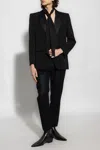 Saint Laurent Wool Blazer In Black