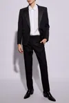 Saint Laurent Wool Blazer In Black